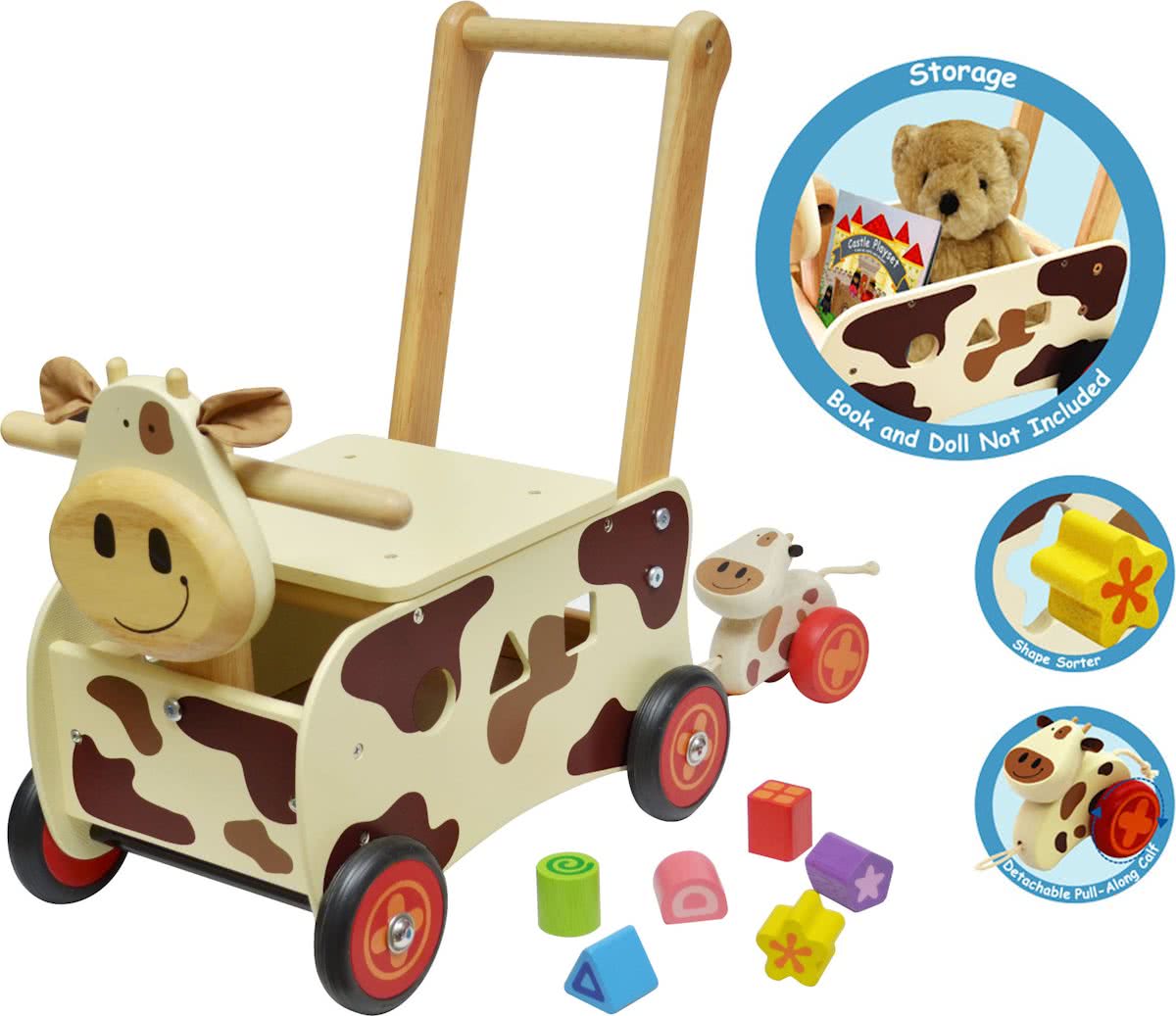 Im Toy - Loop/duwwagen - Koe